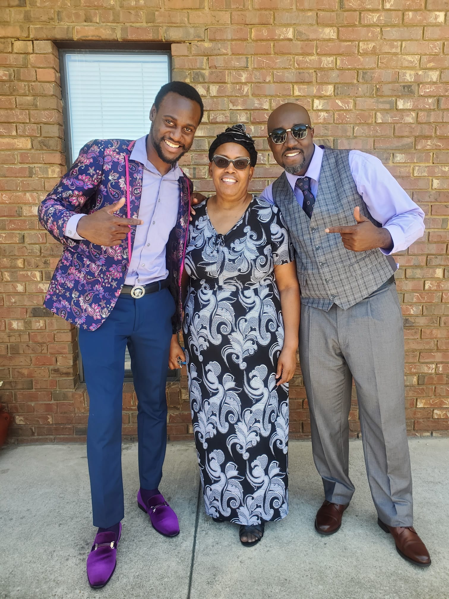 Church members celebrating together
