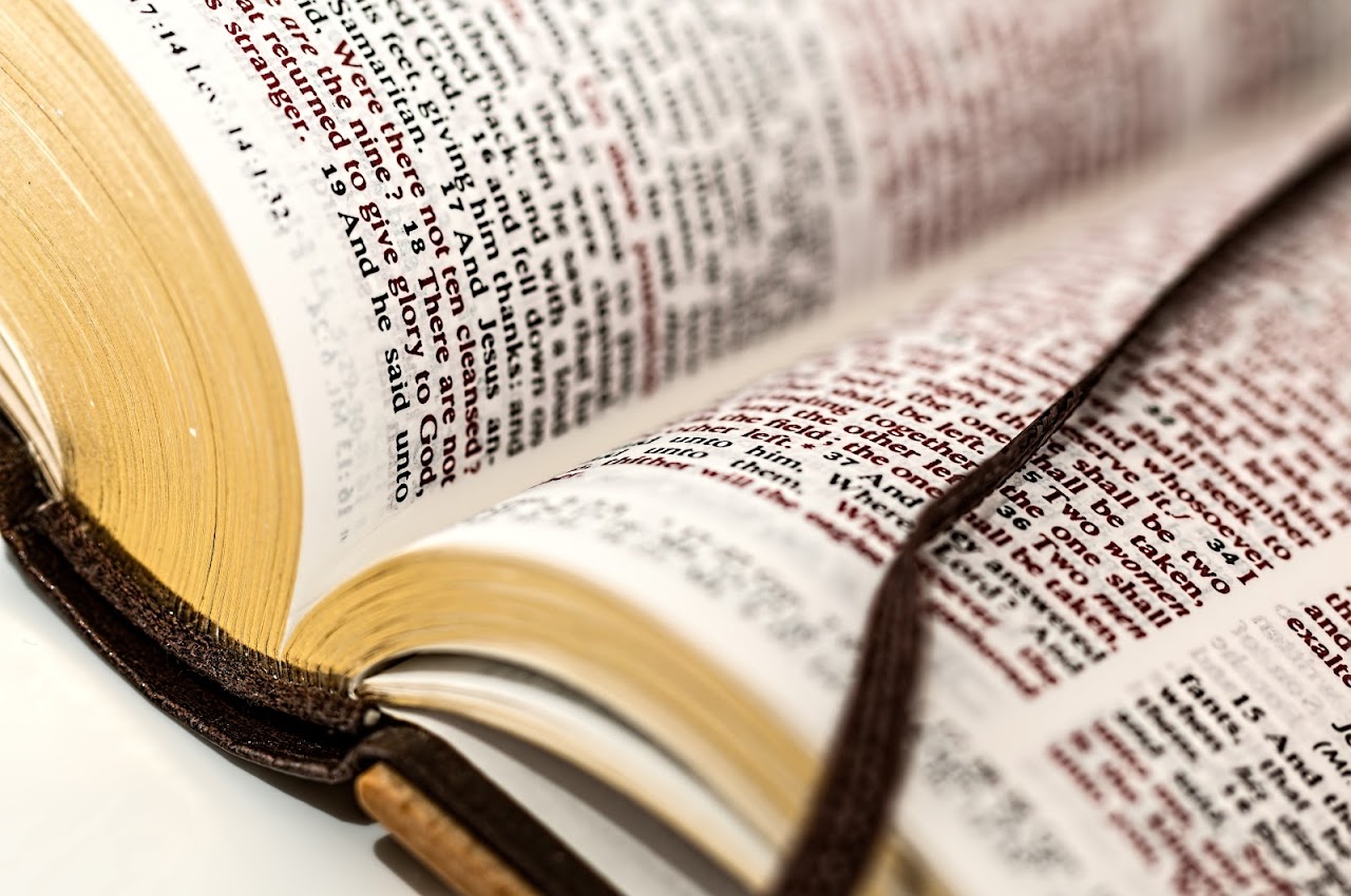 Open Bible — the Word of God